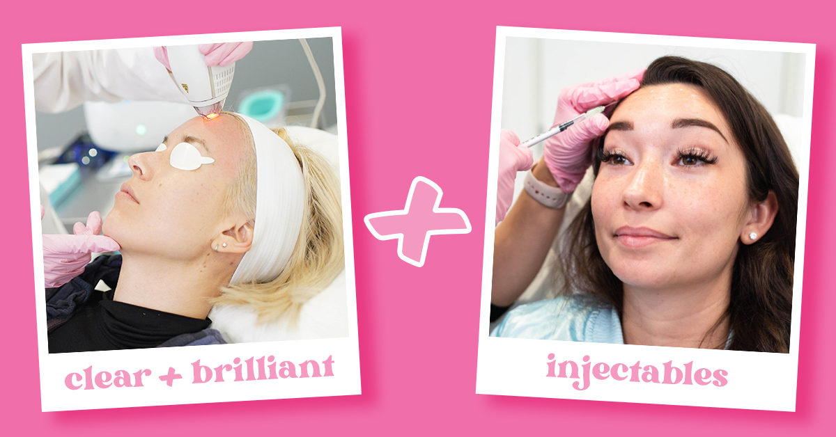 Laser away article image for Why You Should Combine Clear + Brilliant and Injectables