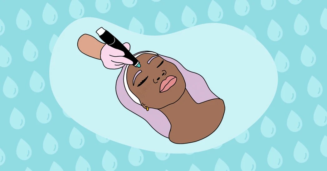 Laser away article image for Treatment Diary: What it’s Like to Get a Hydrafacial