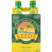 Reed's Original Ginger Brew, 4 Each