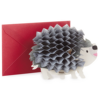 Hallmark Pop Up Birthday Card (3D Honeycomb Hedgehog), 1 Each