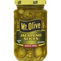 Mt. Olive Jalapeno Slices, 12 Ounce