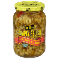 Mt. Olive Deli Style Dill Pickle Relish, 16 Ounce