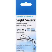 Bausch and Lomb Sight Savers Pre-Moistened Lens Cleaning Tissues, 14 Each