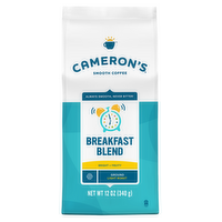 Cameron's Ground Breakfast Blend Light Roast Coffee, 12 Ounce