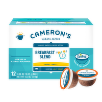 Cameron's K-Cups Breakfast Blend Light Roast Coffee, 12 Each