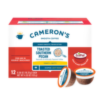 Cameron's K-Cups Toasted Southern Pecan Light Roast Coffee, 12 Each