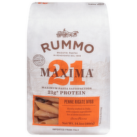 Rummo Maxima 21 Protein Penne Rigate Pasta, 14.1 Ounce