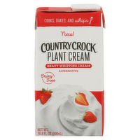 Country Crock Plant Cream Heavy Whipping Cream Alternative, 16.9 Ounce