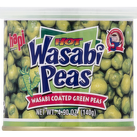 Hapi Hot Wasabi Peas Snack, 4.9 Ounce