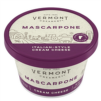 Vermont Creamery Mascarpone Cheese, 8 Ounce