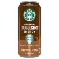 Starbucks Doubleshot Energy Mocha Coffee Drink, 15 Ounce