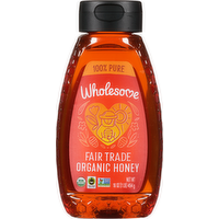 Wholesome Organic Honey Squeeze Bottle, 16 Ounce