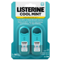 Listerine PocketMist Cool Mint Oral Care Mist, 0.52 Ounce