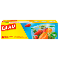 Glad Gallon Storage Bags, 40 Each