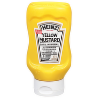 Heinz Yellow Mustard Squeeze Bottle, 8 Ounce