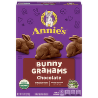 Annie's Homegrown Organic Chocolate Bunny Grahams, 7.5 Ounce