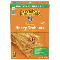 Annie's Homegrown Organic Honey Grahams Graham Crackers, 14.4 Ounce