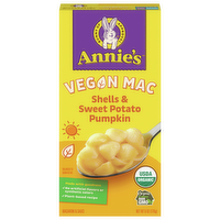 Annie's Homegrown Organic Vegan Shell Pasta & Creamy Sauce, 6 Ounce