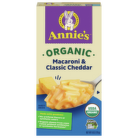 Annie's Homegrown Organic Classic Mild Cheddar Macaroni & Cheese Dinner, 6 Ounce