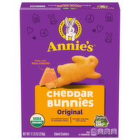 Annie's Organic Cheddar Bunnies Baked Snack Crackers, 11.25 Ounce