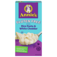 Annie's Homegrown Gluten Free Rice Pasta Shells & White Cheddar Macaroni & Cheese, 6 Ounce