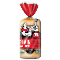 Dave's Killer Bread Plain Awesome Organic Bagels, 16.75 Ounce