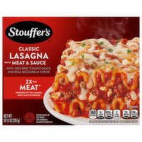 Stouffer's Lasagna with Meat Sauce, 10.5 Ounce