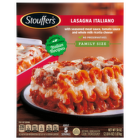 Stouffer's Italiano Lasagna Family Size, 38 Ounce