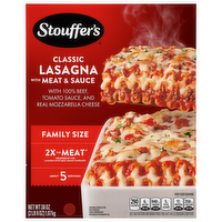 Stouffer's Lasagna with Meat Sauce Family Size, 38 Ounce