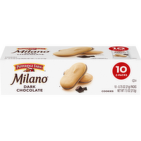 Pepperidge Farm Dark Chocolate Milano Cookies Portion Packs, 10 Each