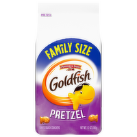 Pepperidge Farm Goldfish Pretzel Baked Snack Crackers Family Size, 12 Ounce