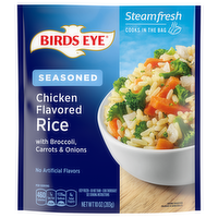 Birds Eye Steamfresh Seasoned Chicken Flavored Rice, 10 Ounce