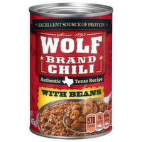 Wolf Brand Chili with Beans, 15 Ounce