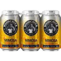 Woodchuck Mimosa Hard Cider & Orange Juice, 6 Each