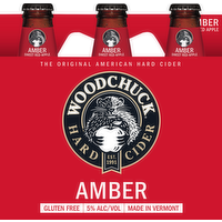 Woodchuck Amber Hard Cider, 6 Each