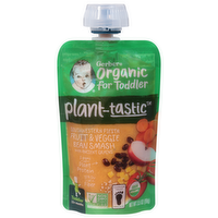 Gerber Organic for Toddler Plant-Based Southwestern Fiesta Fruit & Veggie Bean Smash, 3.5 Ounce