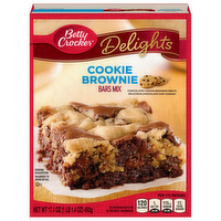 Betty Crocker Supreme Cookie Brownie Bars Mix, 17.4 Ounce