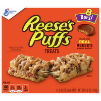 Reese's Puffs Treats Bars, 8 Each