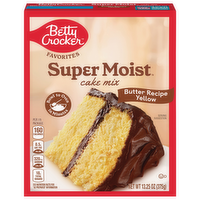 Betty Crocker Favorites Super Moist Butter Recipe Yellow Cake Mix, 13.25 Ounce
