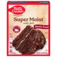 Betty Crocker Favorites Super Moist Devil's Food Cake Mix, 13.25 Ounce