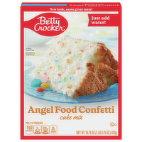 Betty Crocker Angel Food Confetti Cake Mix, 16.75 Ounce