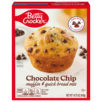 Betty Crocker Chocolate Chip Muffin Mix, 14.75 Ounce