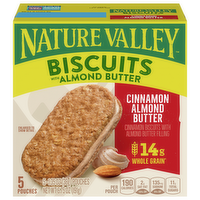 Nature Valley Biscuits with Almond Butter, 5 Each