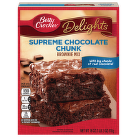 Betty Crocker Chocolate Chunk Supreme Brownie Mix, 18 Ounce