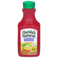 Florida's Natural Zero Sugar Lemonade with Strawberry, 59 Ounce