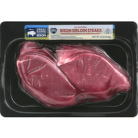 Great Range Premium Bison Sirloin Steaks, 12 Ounce