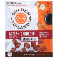 Golden Island Korean Barbeque Recipe Pork Snack Bites, 2.85 Ounce