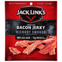 Jack Link's Thick Cut Hickory Smoked Bacon Jerky, 2.5 Ounce