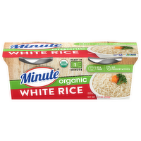 Minute Ready to Serve Organic White Rice, 2 Each