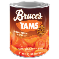 Bruce's Yams Cut Sweet Potatoes in Syrup, 29 Ounce